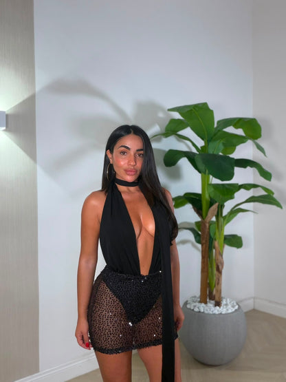 Dress Damian Pailettes