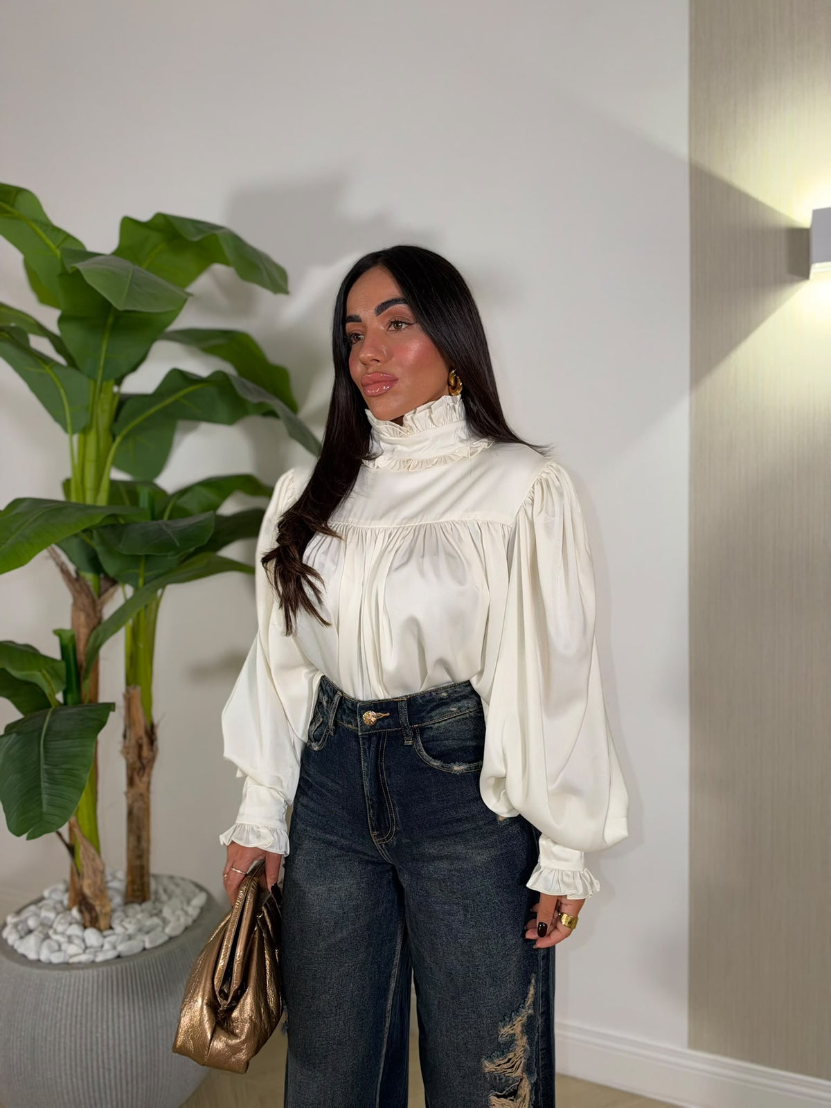 Camicia Old Panna