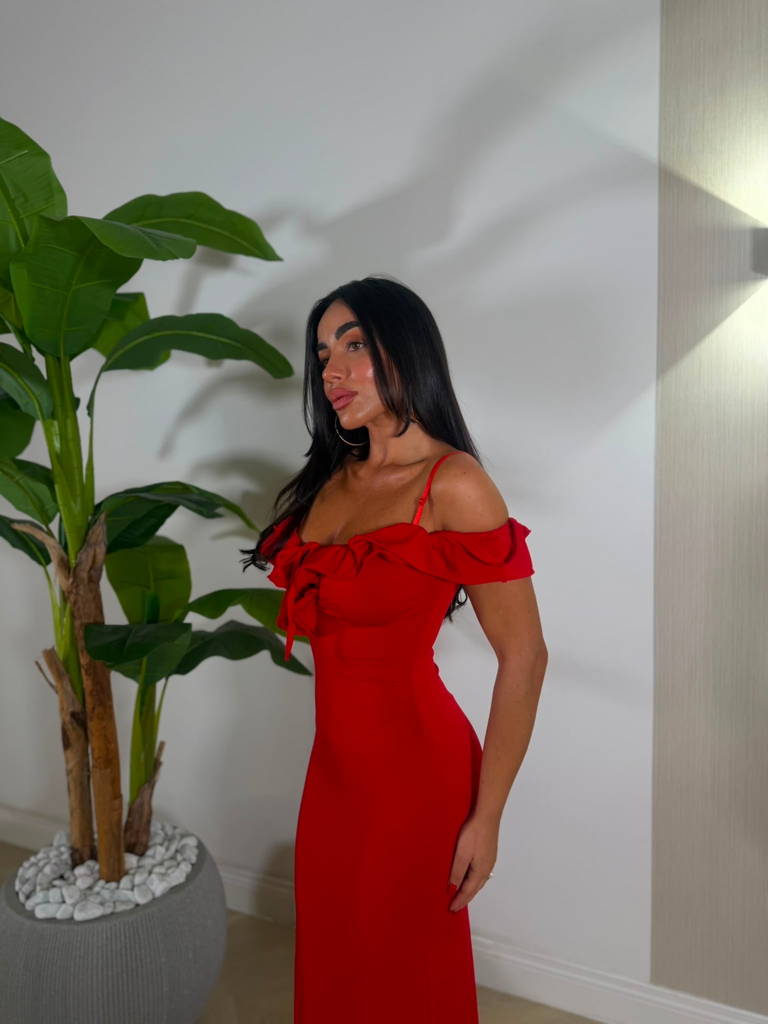 Dress Nisiros Rosso