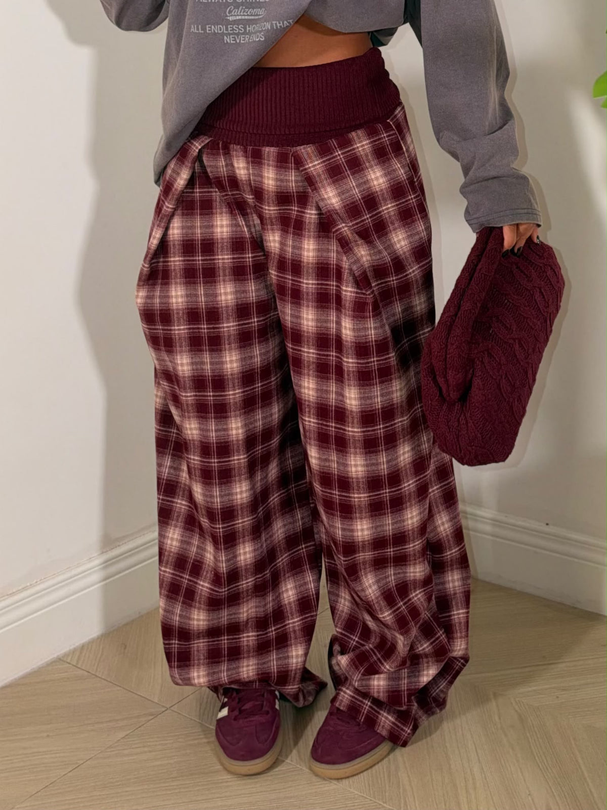 Pantalone Nora A Quadri
