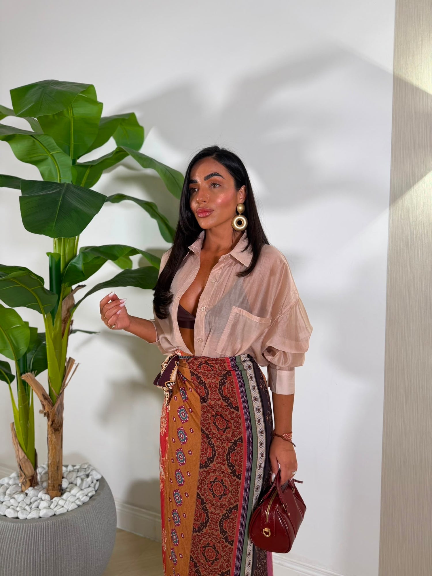 Camicia Kamelia Nude