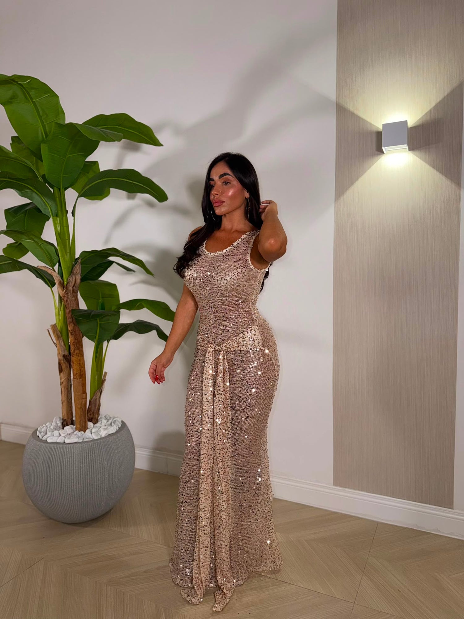 Dress Caelia Oro