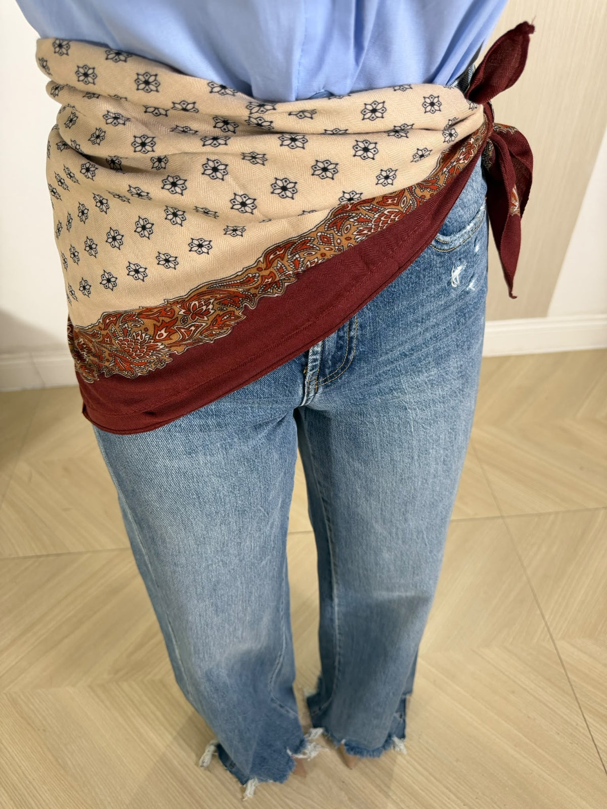 Bandana Vivian Ruggine