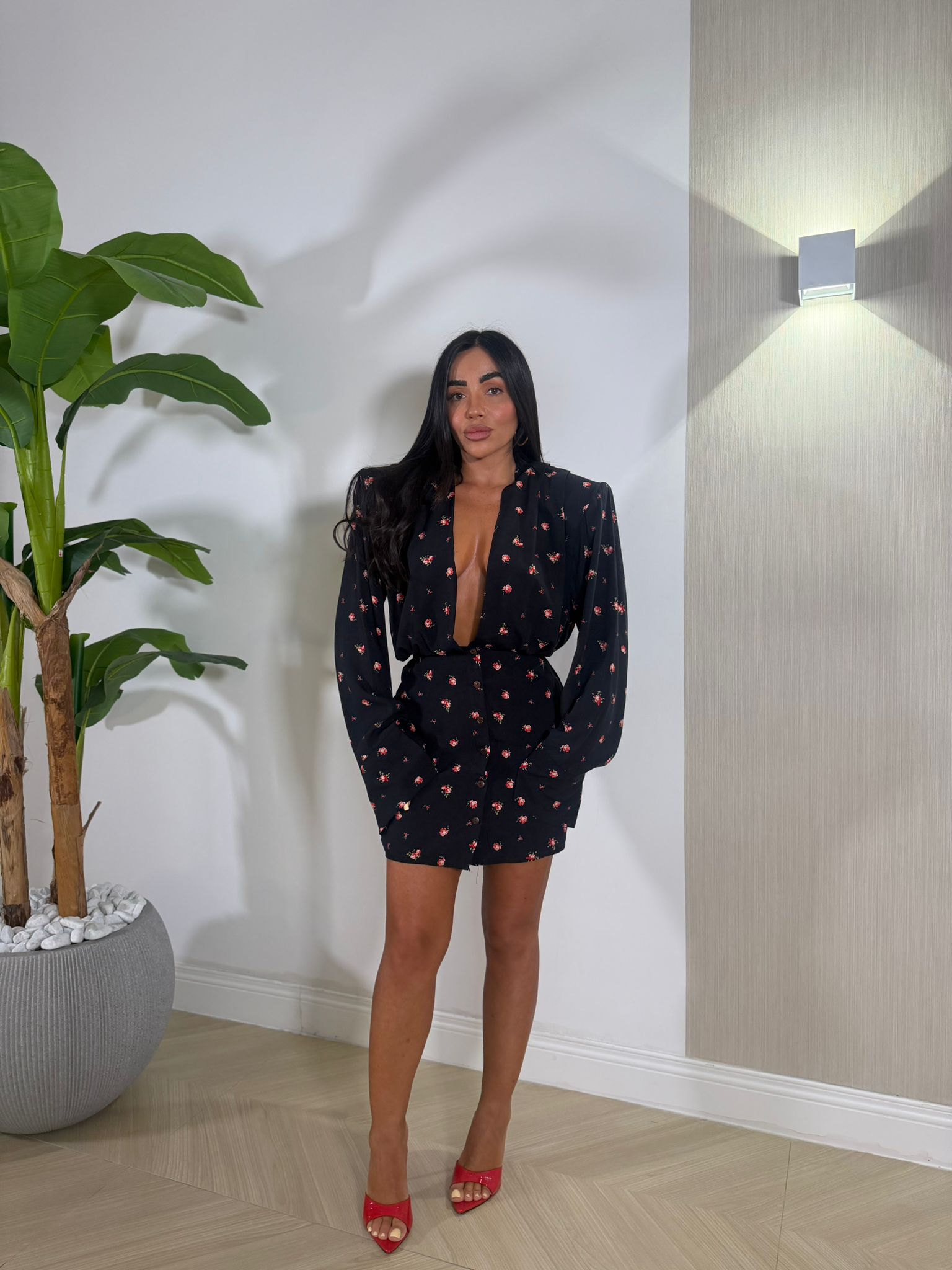 Dress Camicia Fiori
