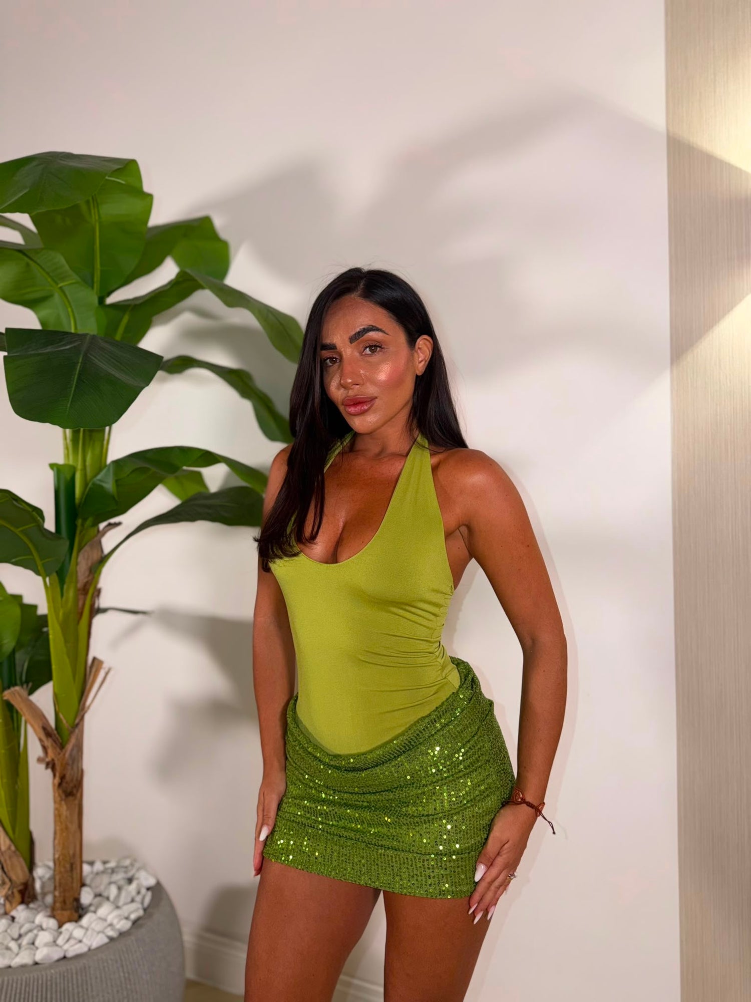 Dress Karol Verde Pistacchio