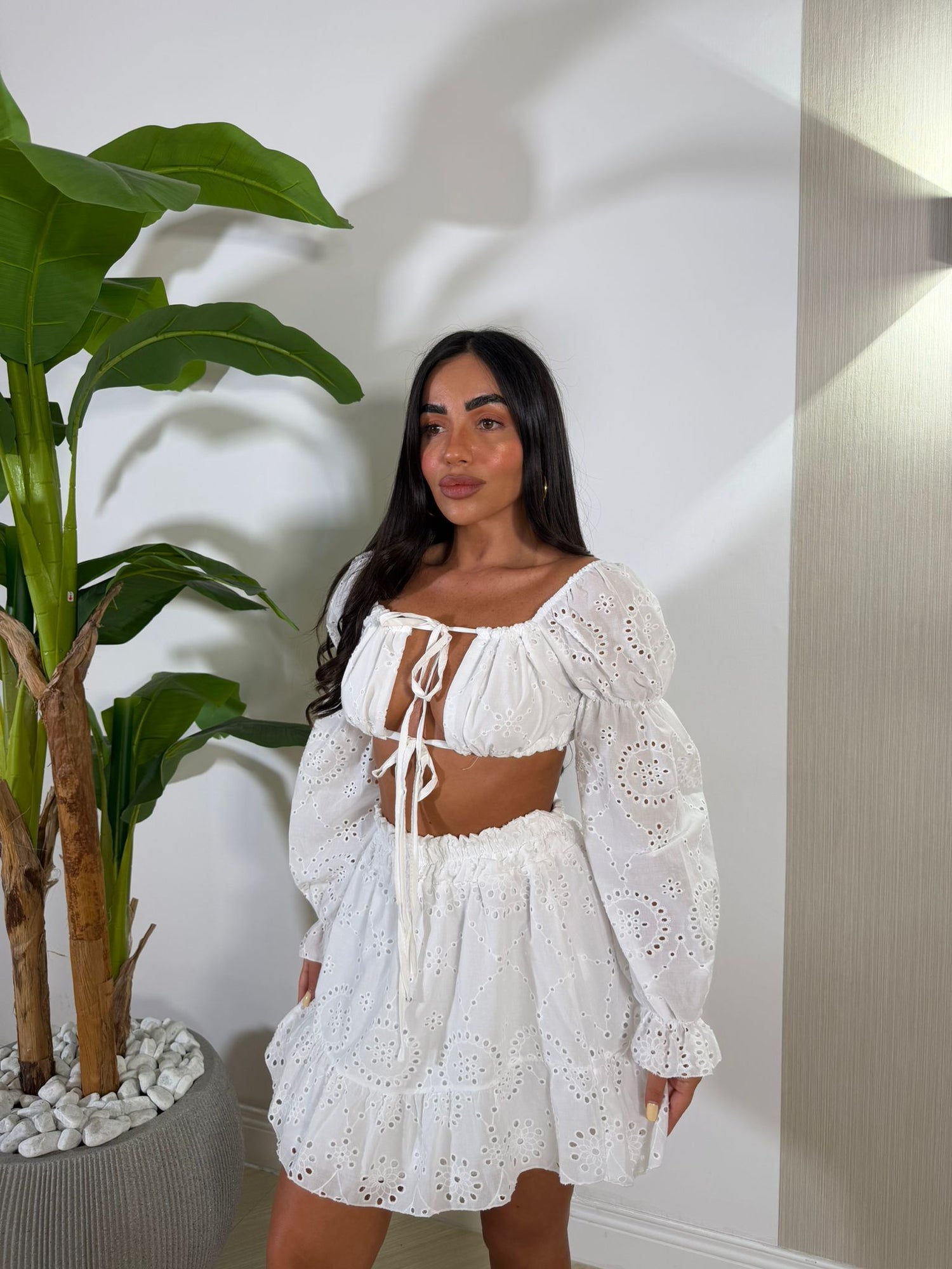Coordinato Helia Ricamato