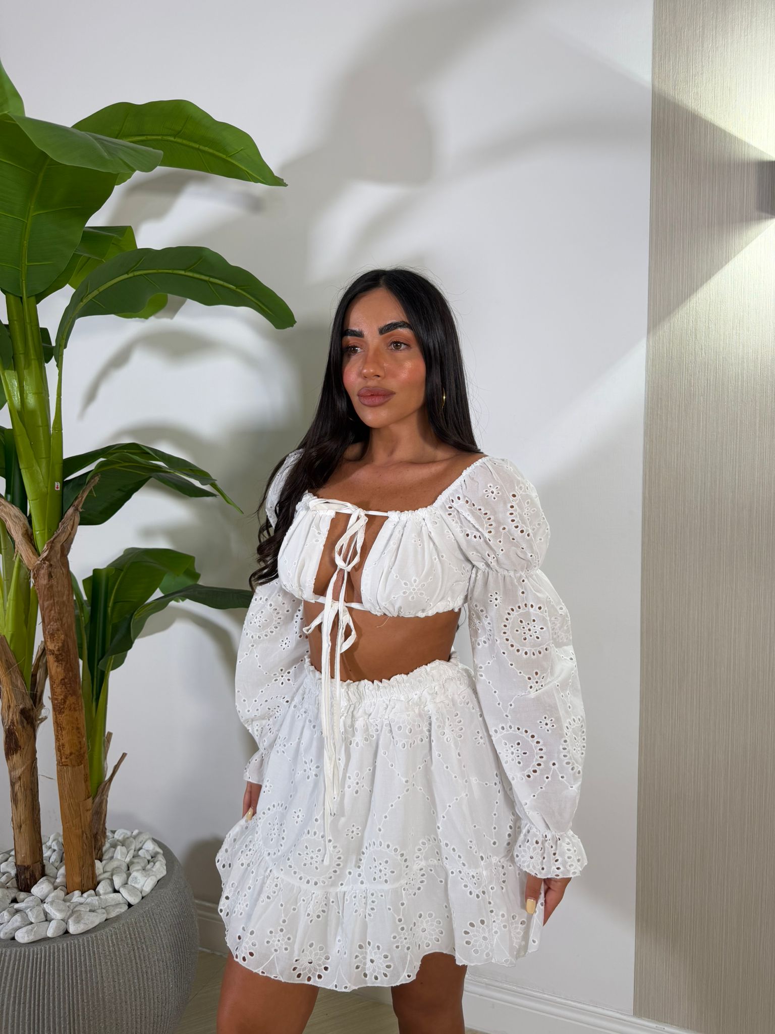 Coordinato Helia Ricamato