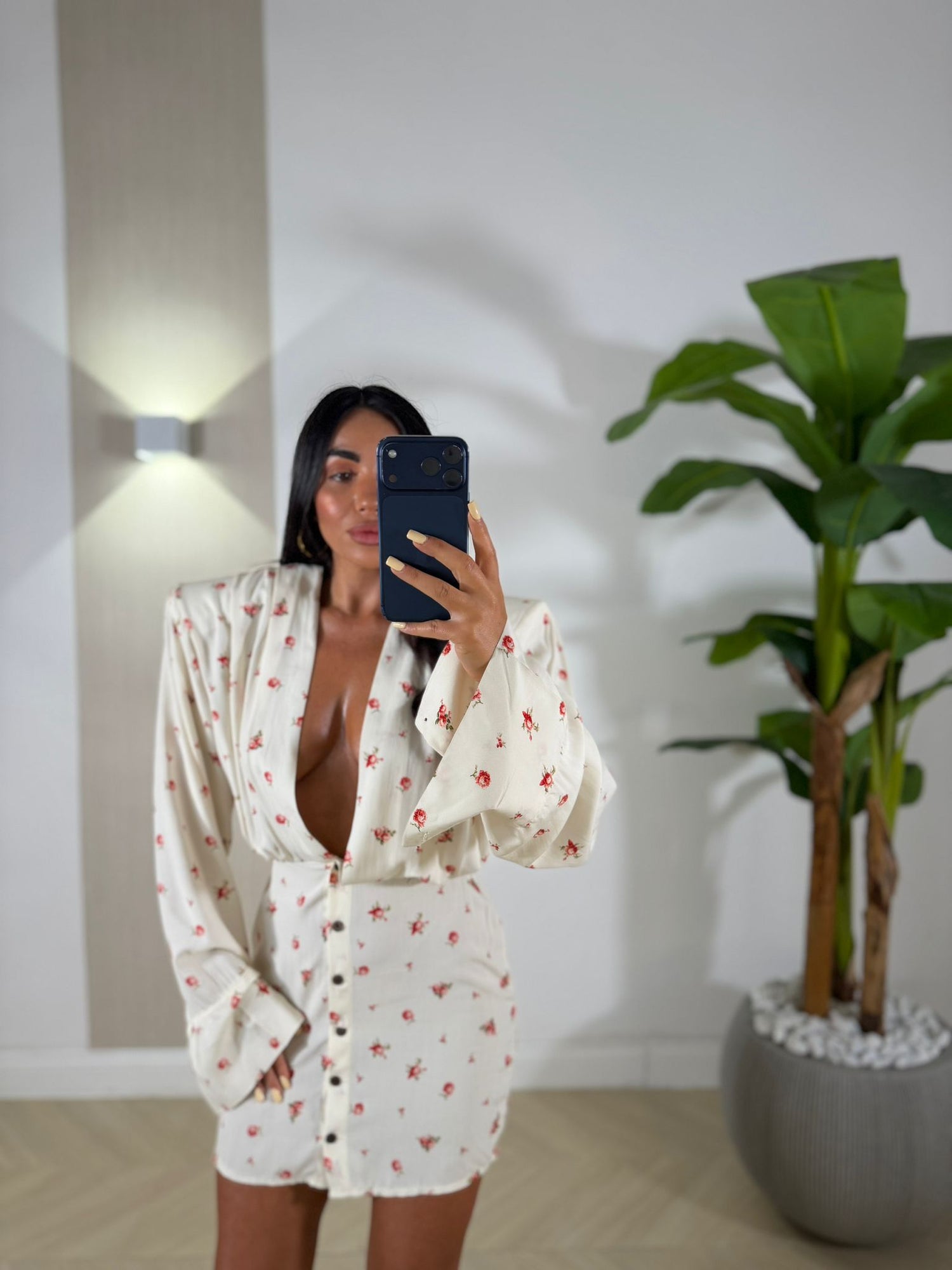 Dress Camicia Fiori