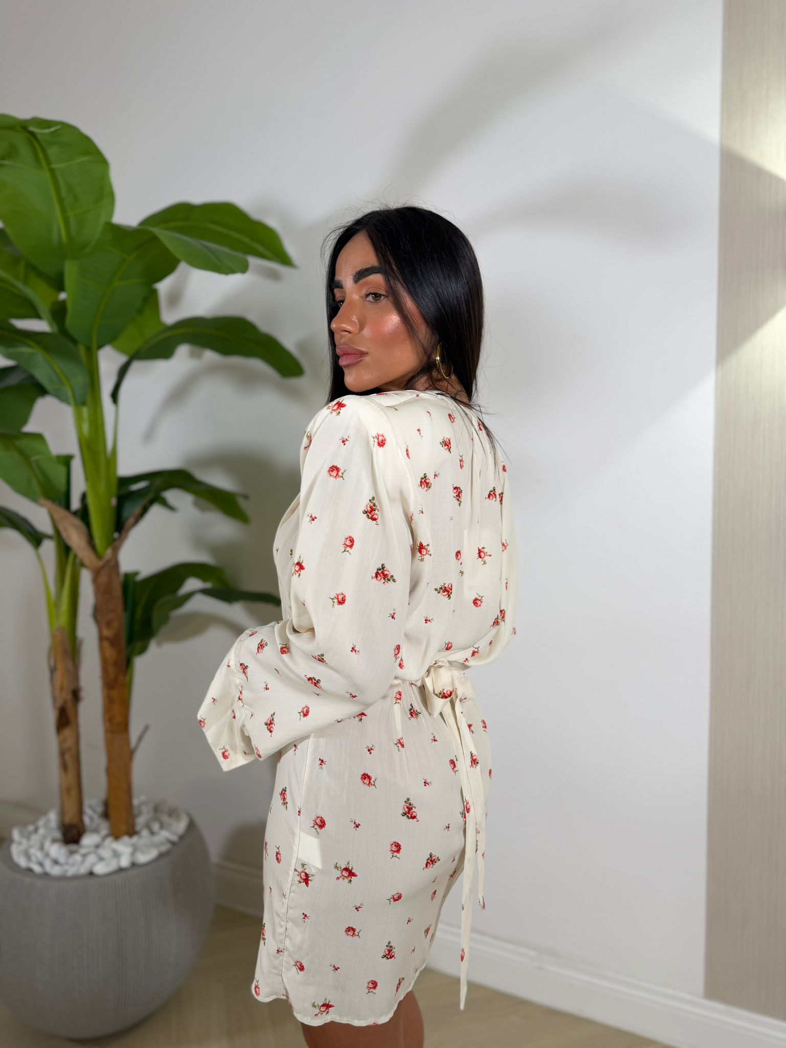 Dress Camicia Fiori