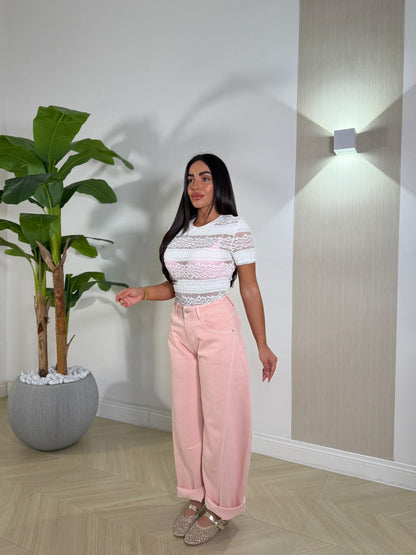 Jeans Ballon Pink