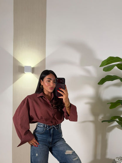 Camicia Bordeaux Lover