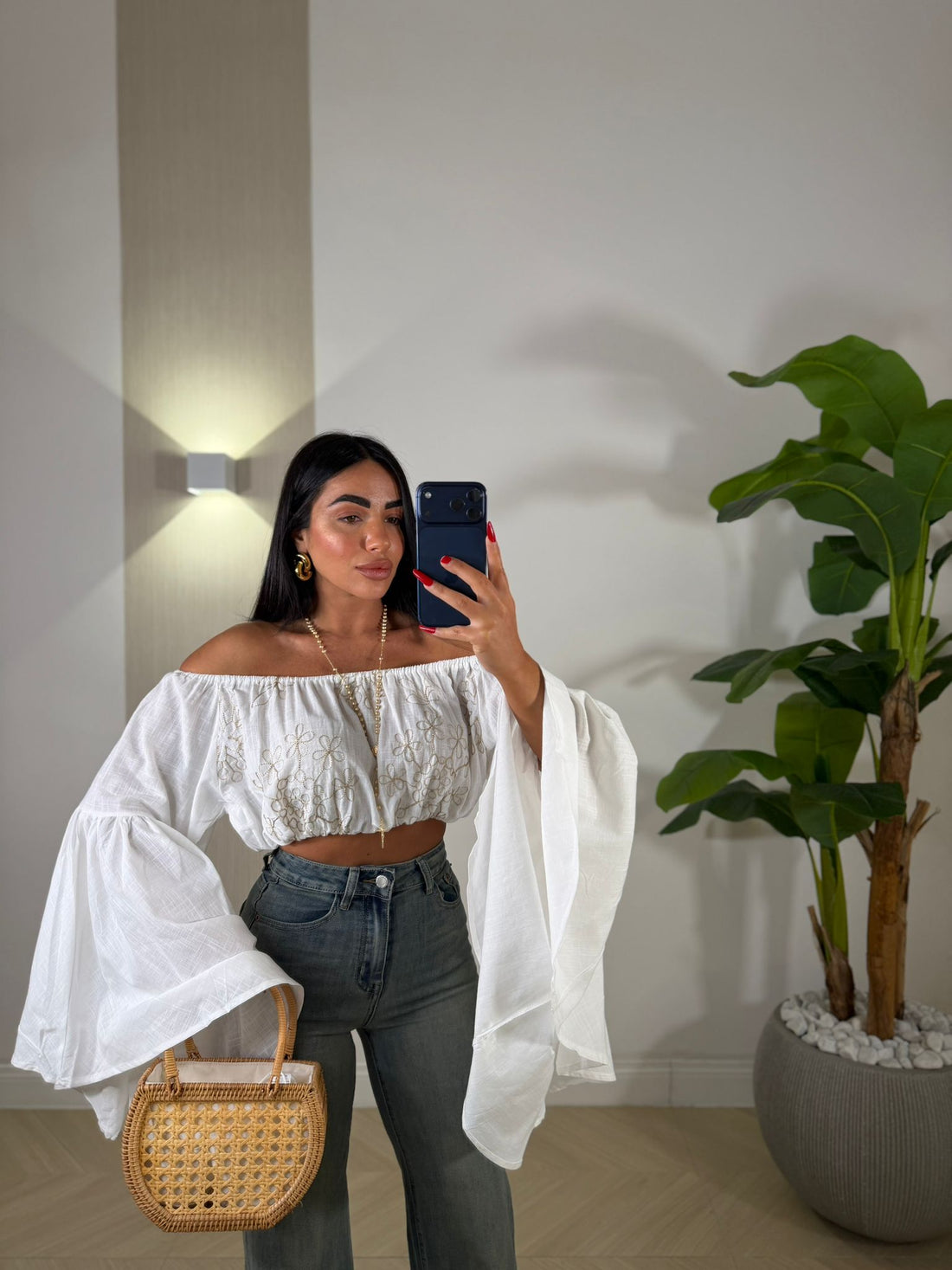Camicia Top Clover