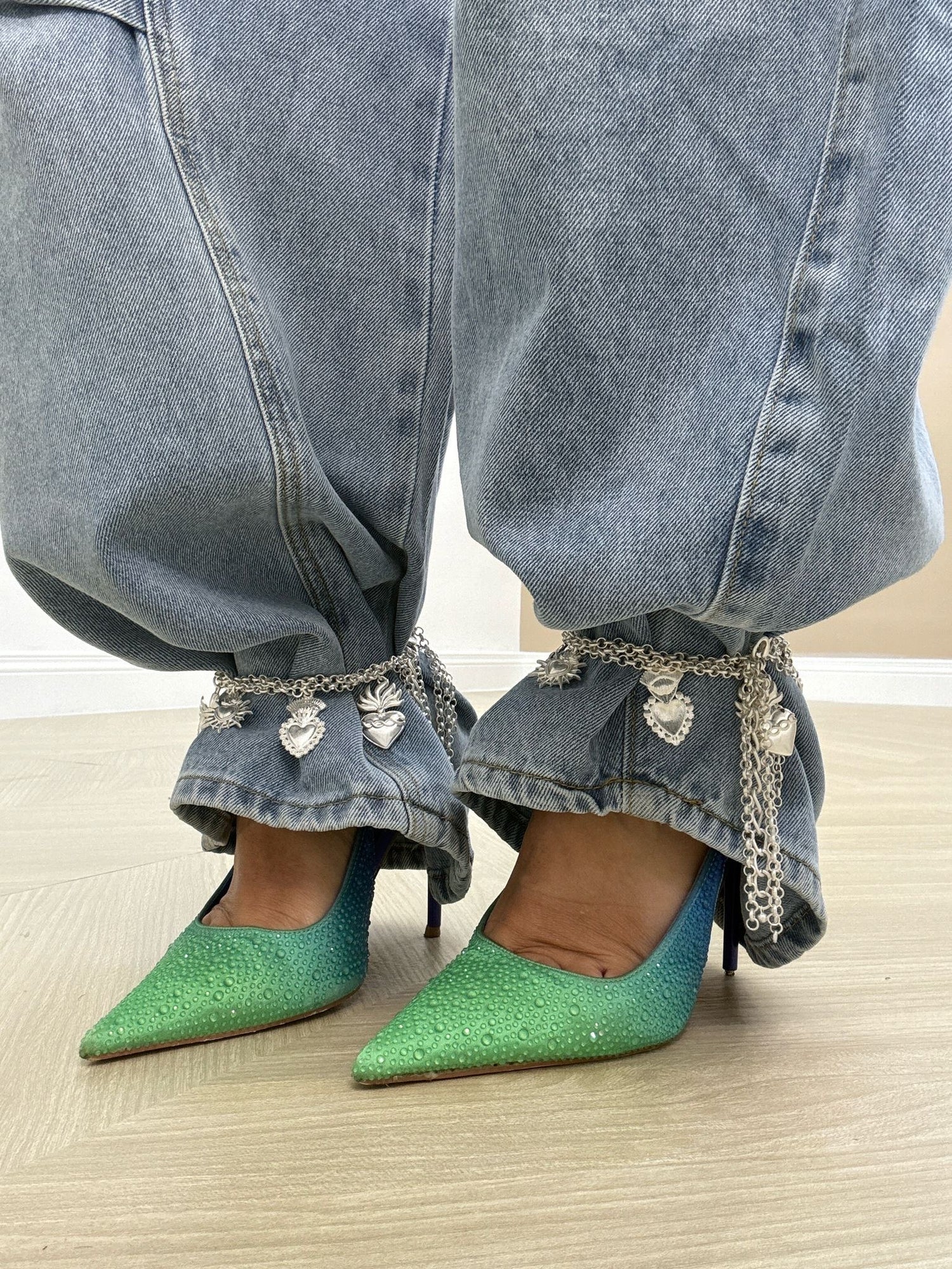 Charme X Jeans Cuore sacro