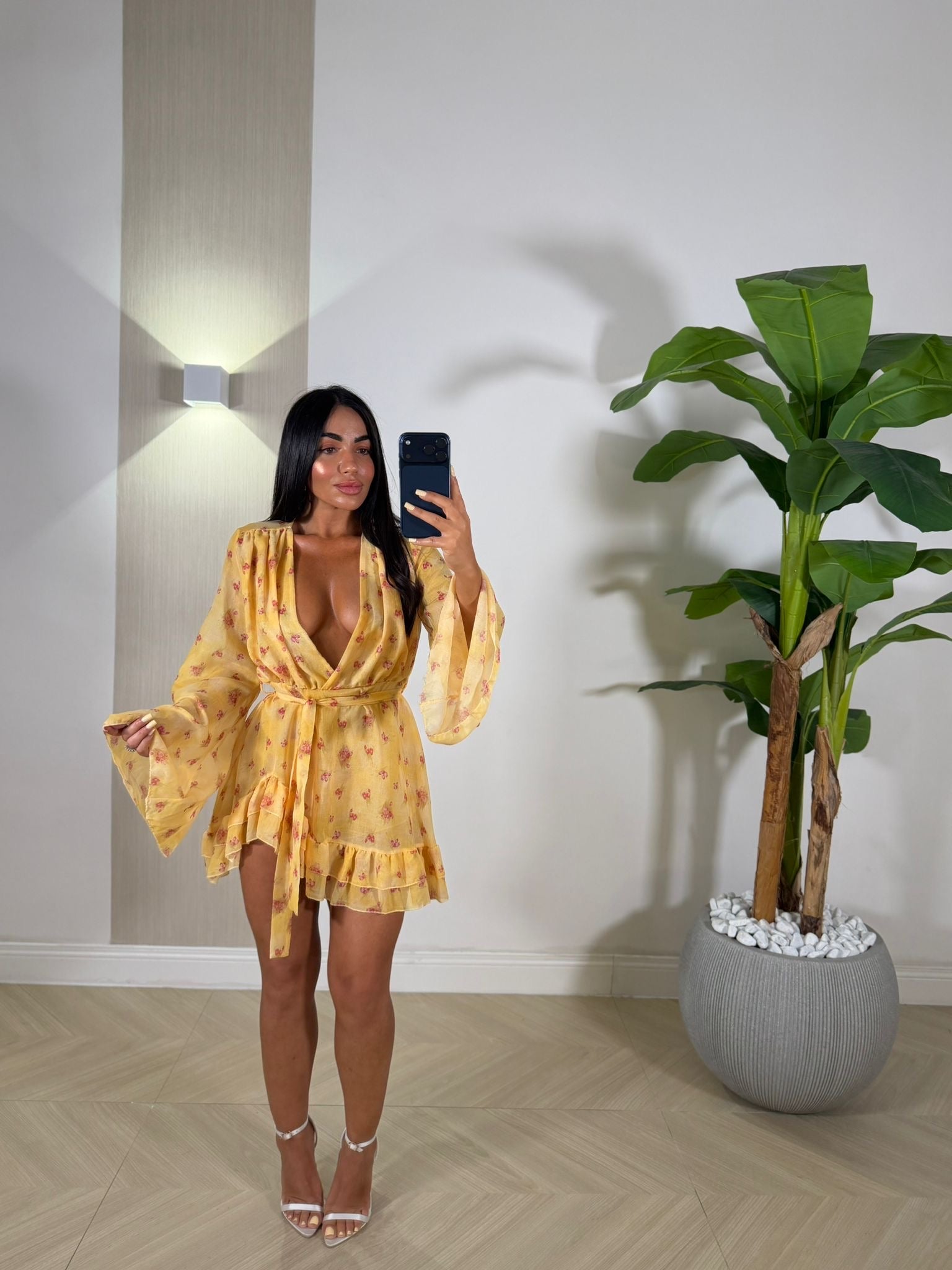 Dress Yellow Flora
