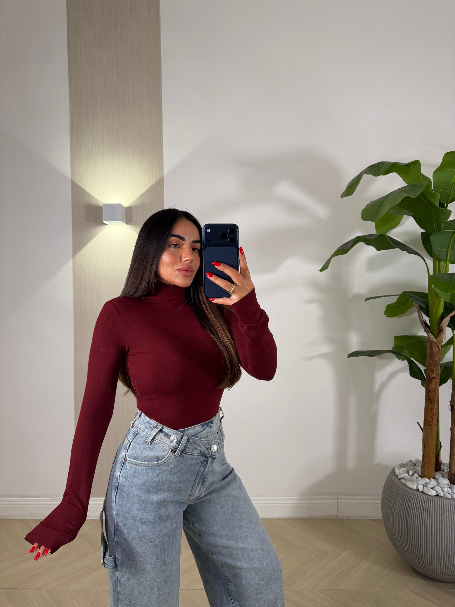 Maglia Lupetto Velata