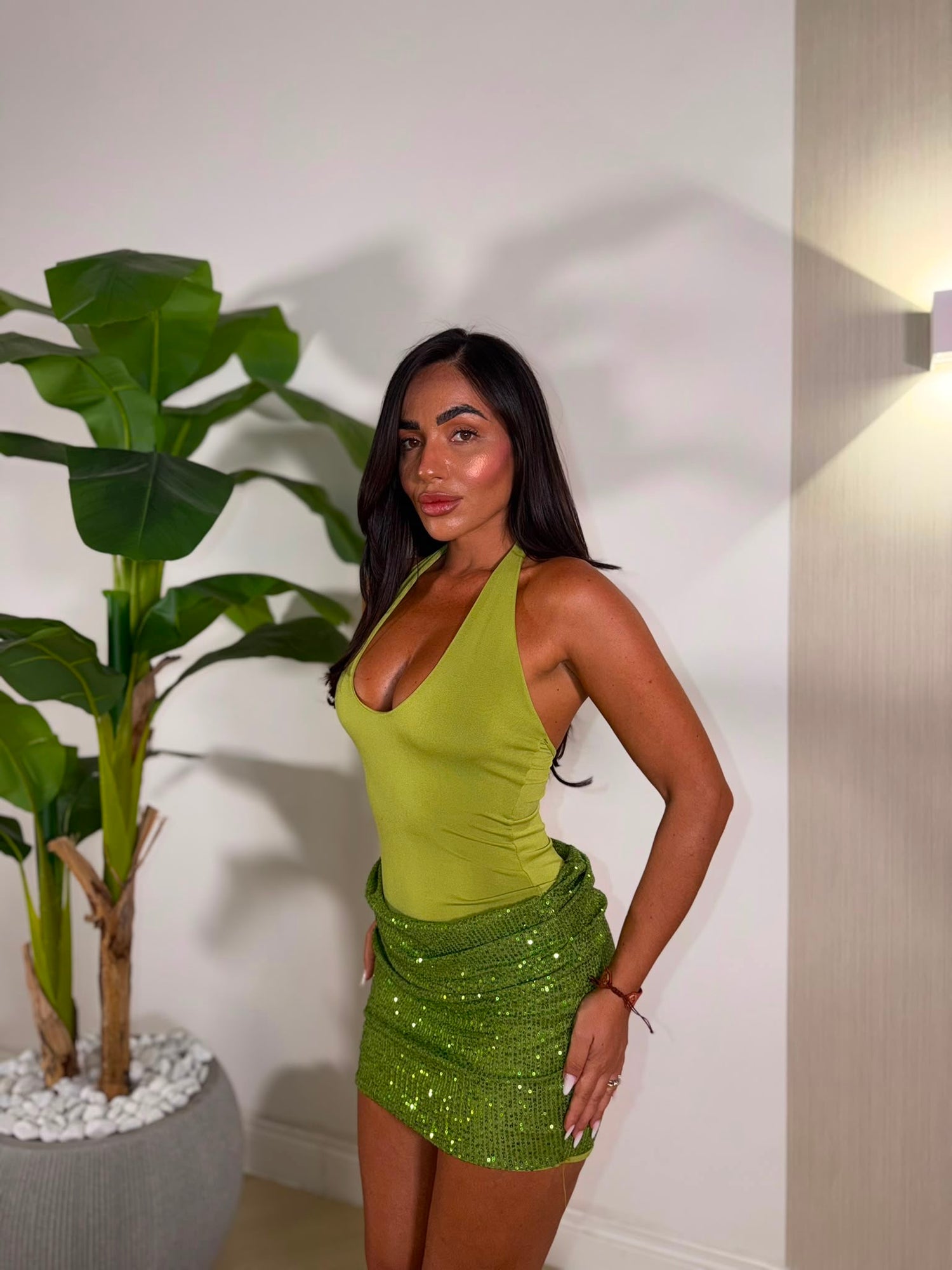 Dress Karol Verde Pistacchio