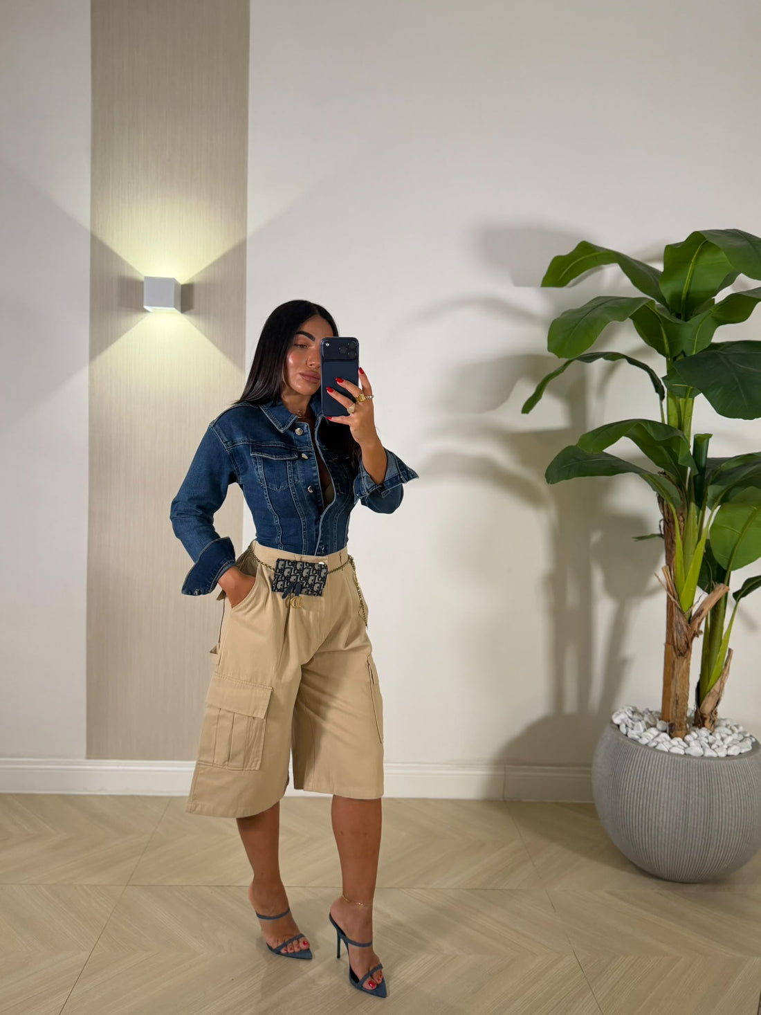 Bermuda Noemi Beige