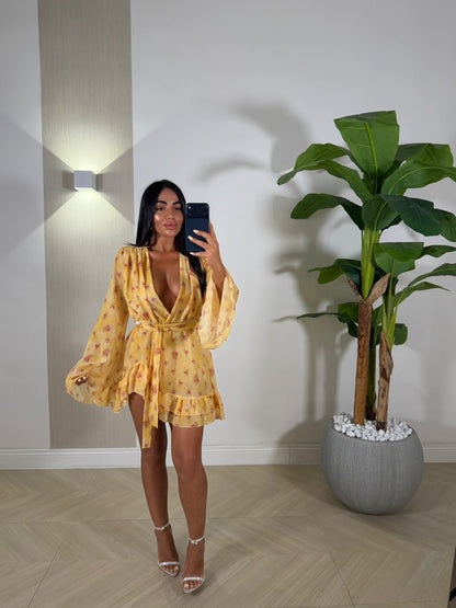 Dress Yellow Flora