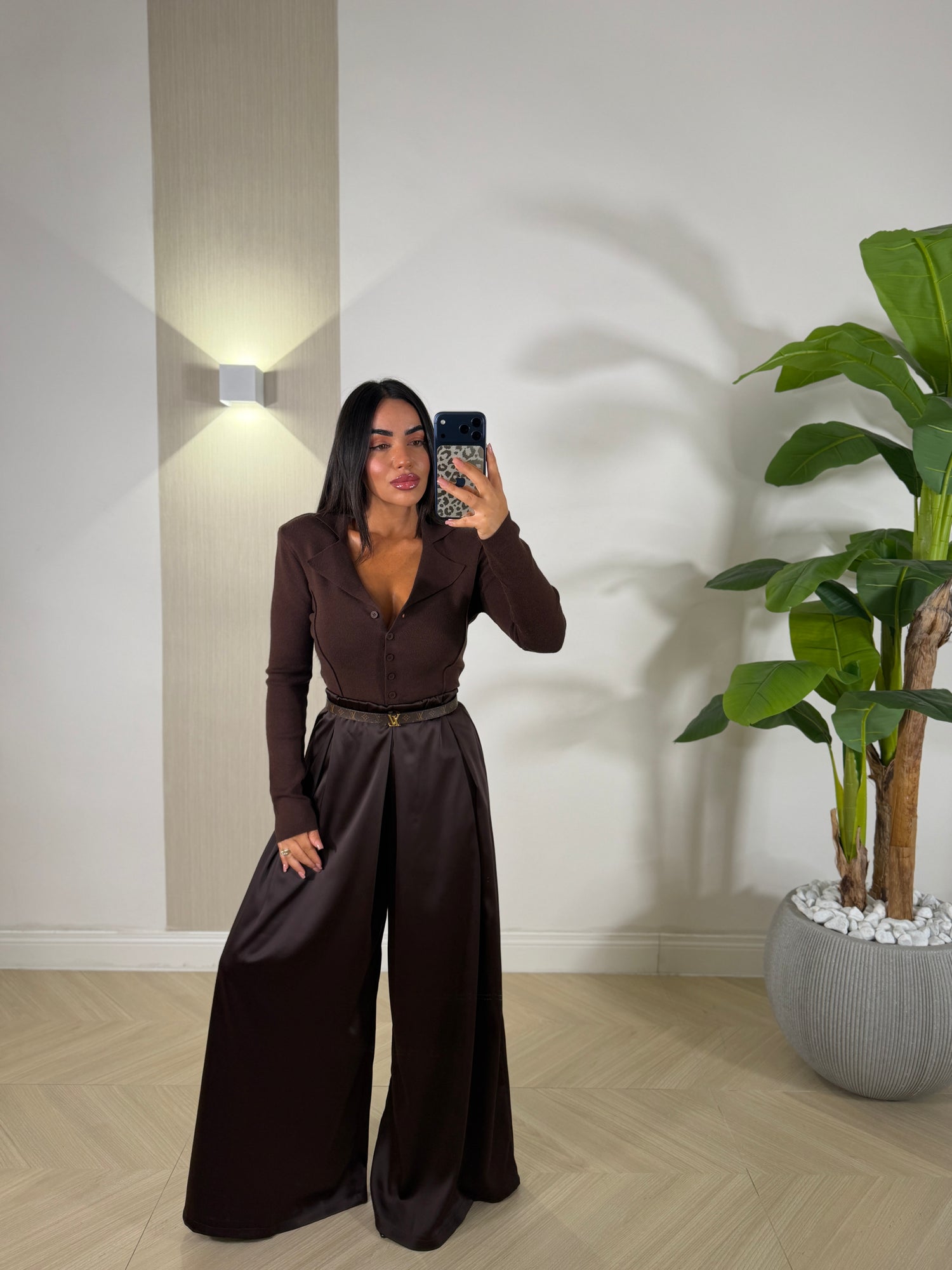 Pantalone Pegghy Marrone