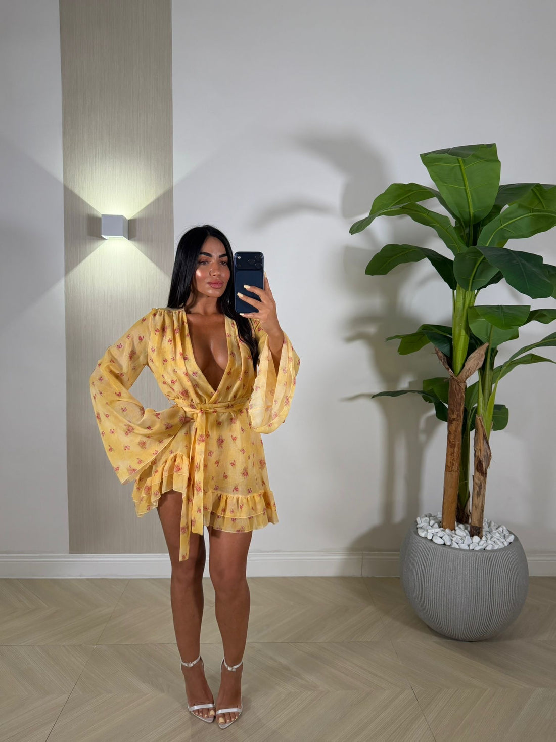 Dress Yellow Flora