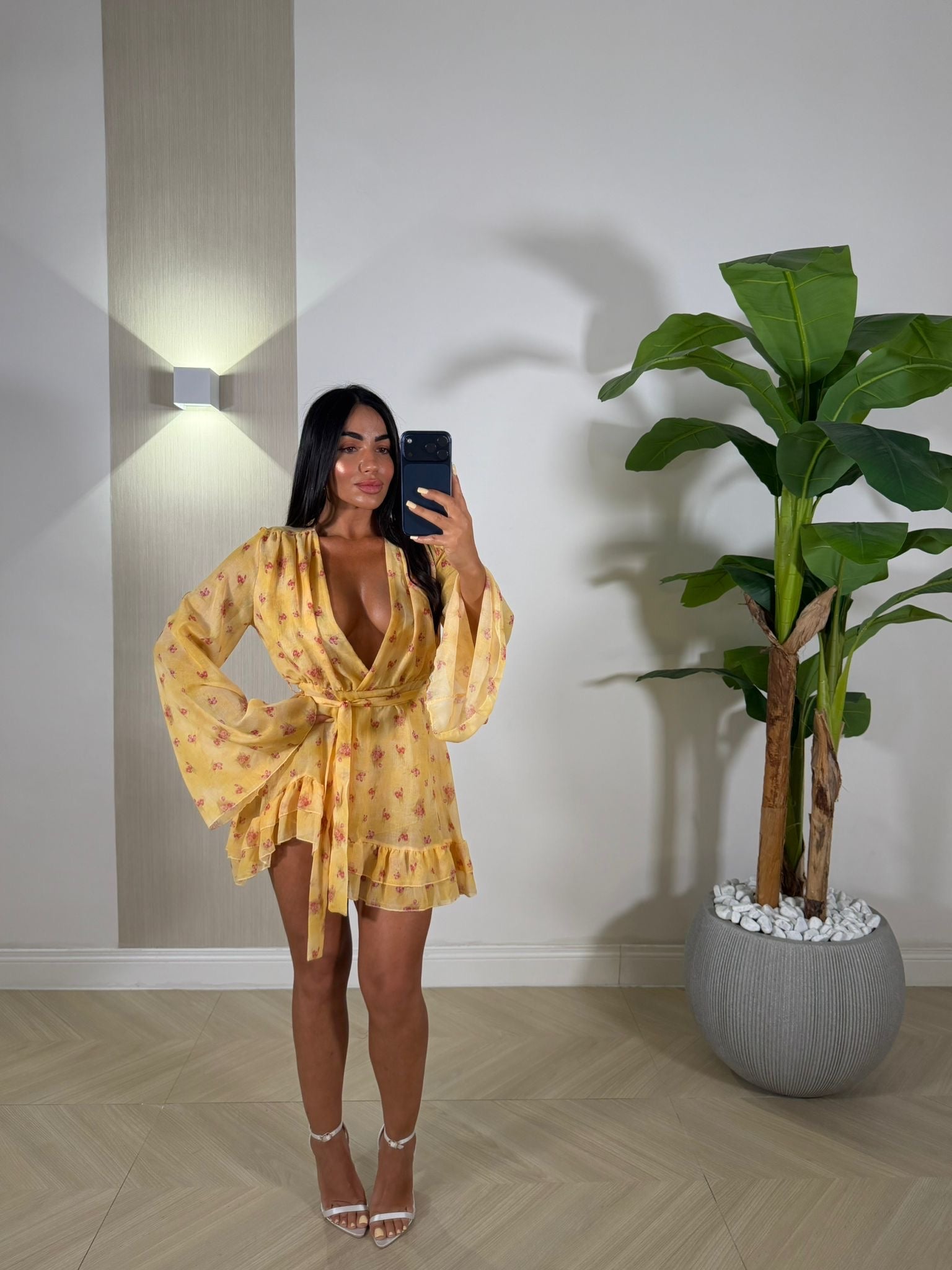 Dress Yellow Flora