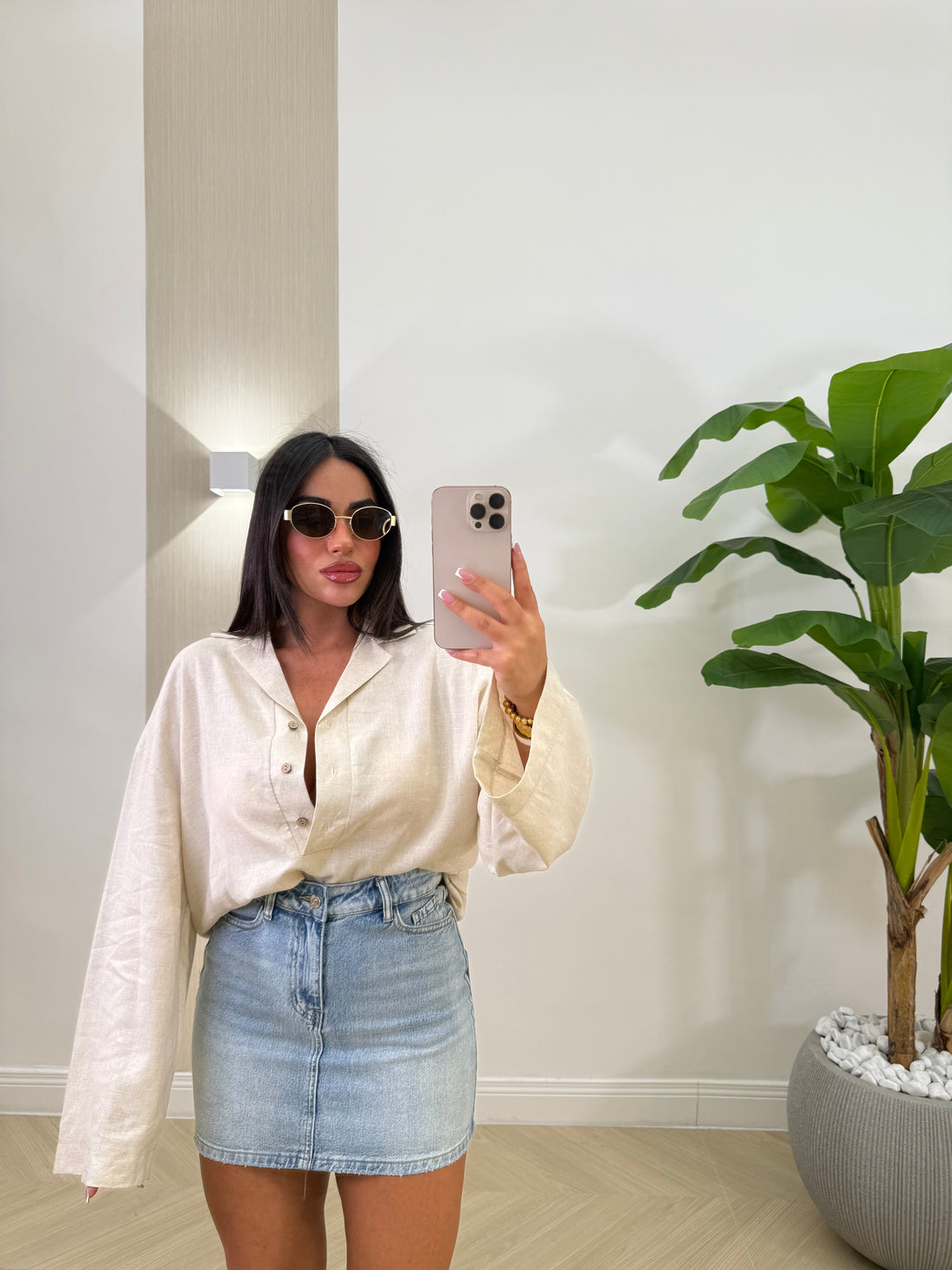 Camicia 3 bottoni