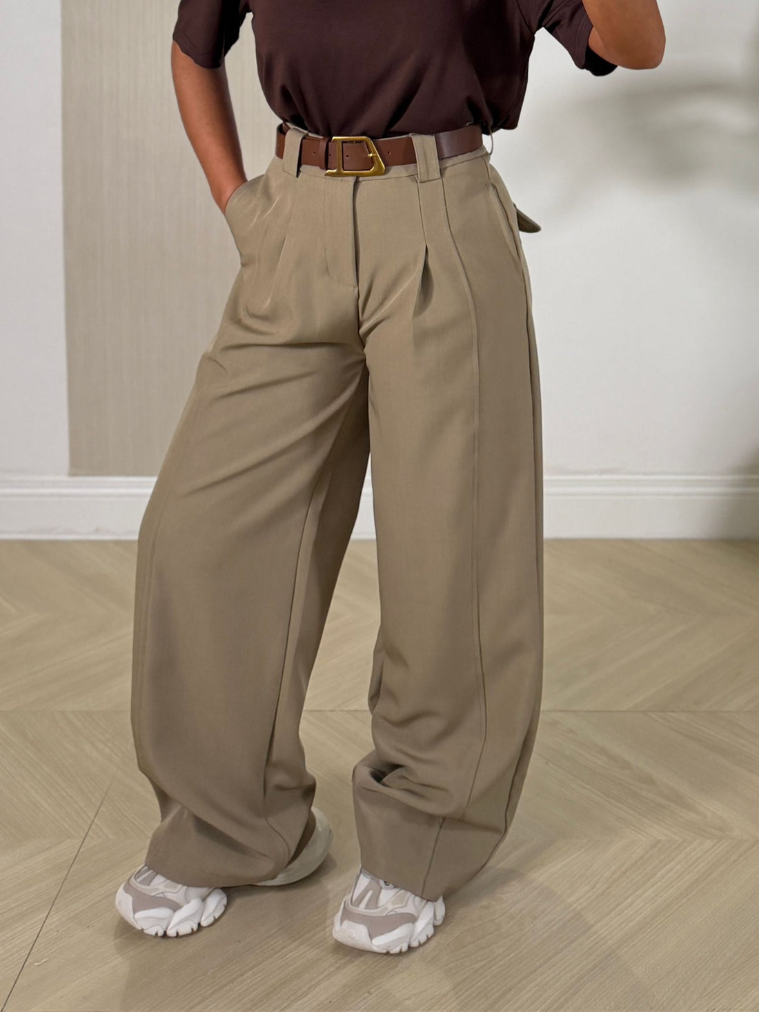 Pantalone Air Beige