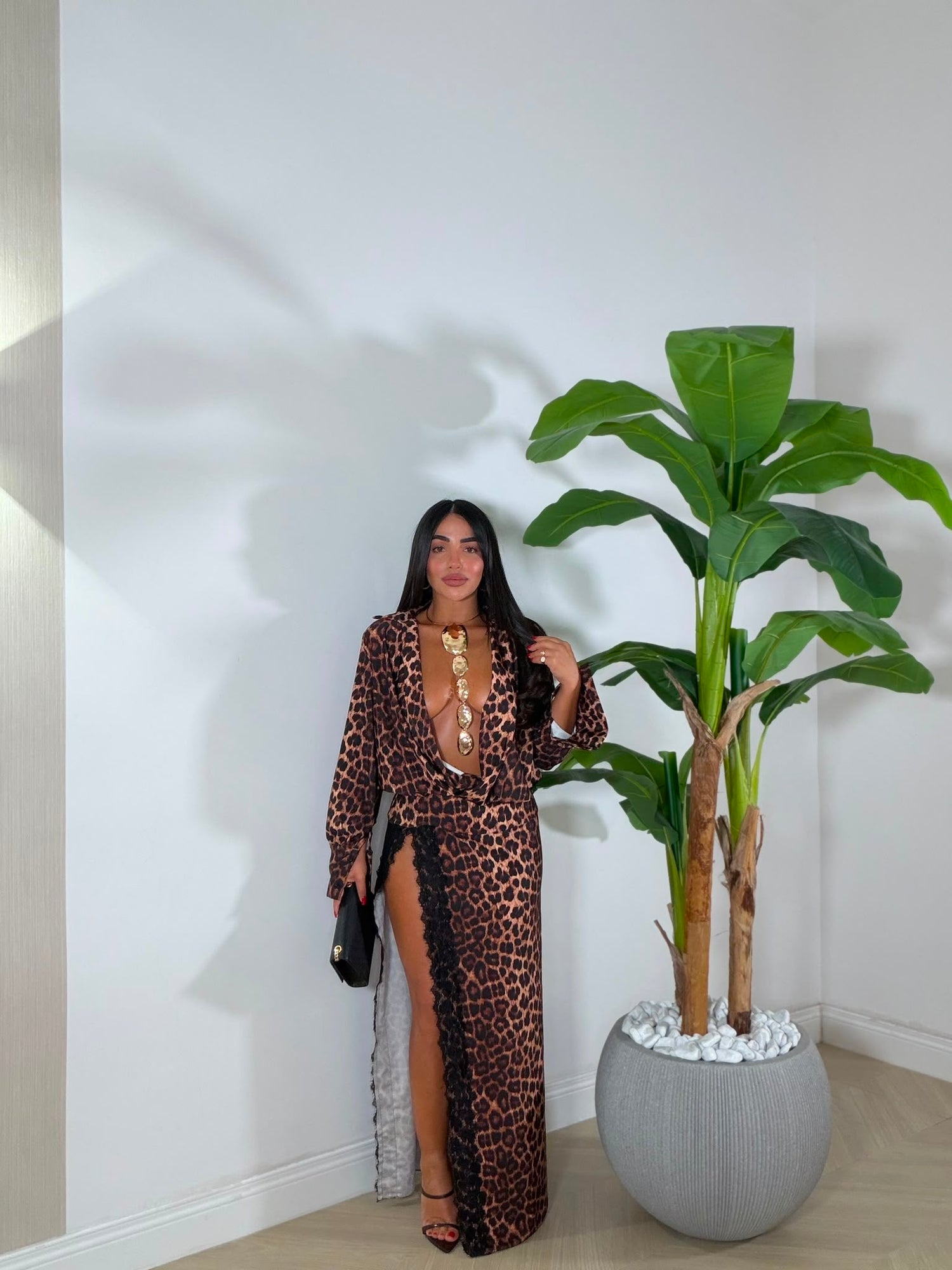 Dress Party Leopard