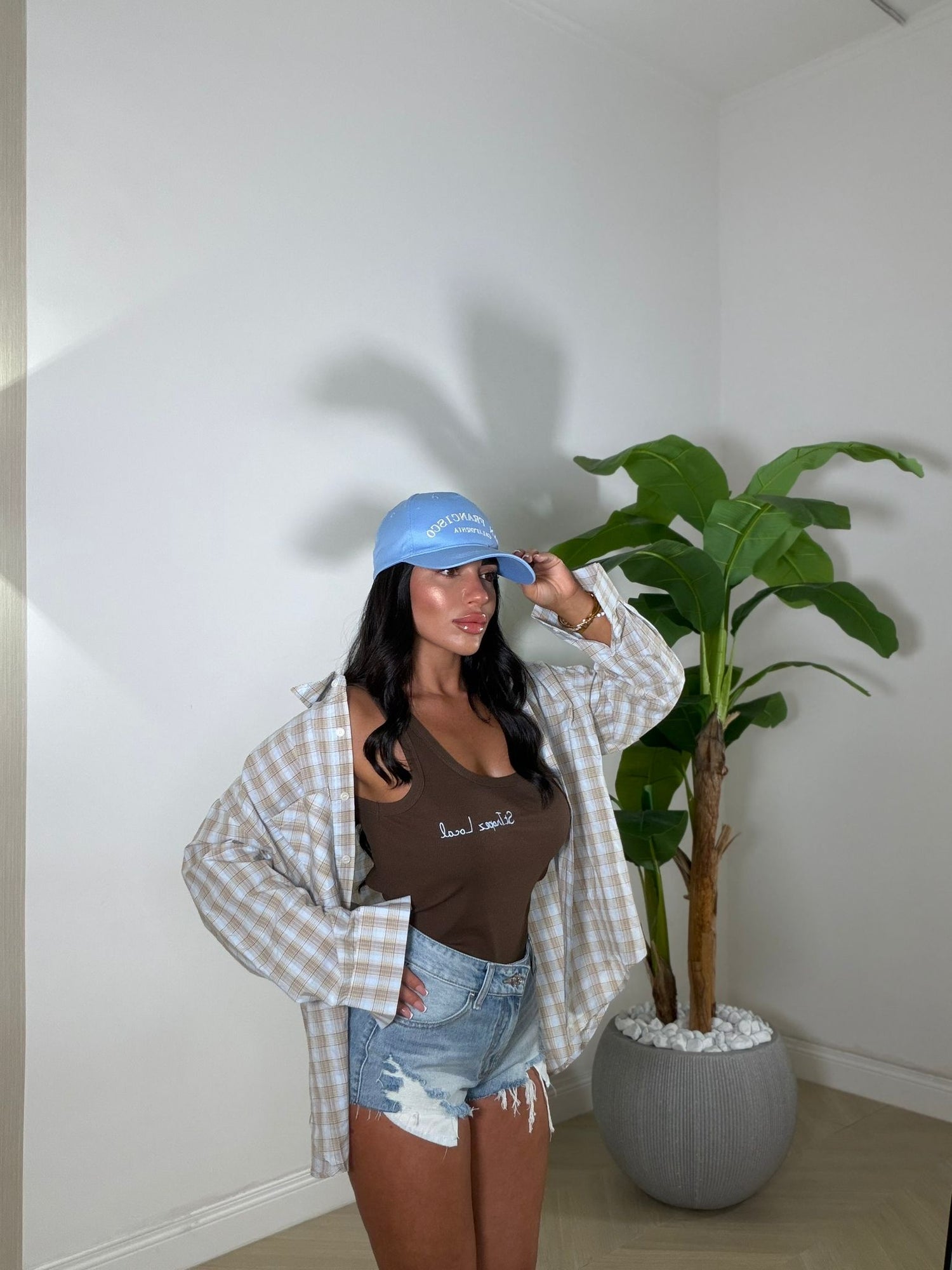 Camicia Zhara Celeste