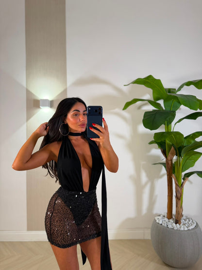 Dress Damian Pailettes