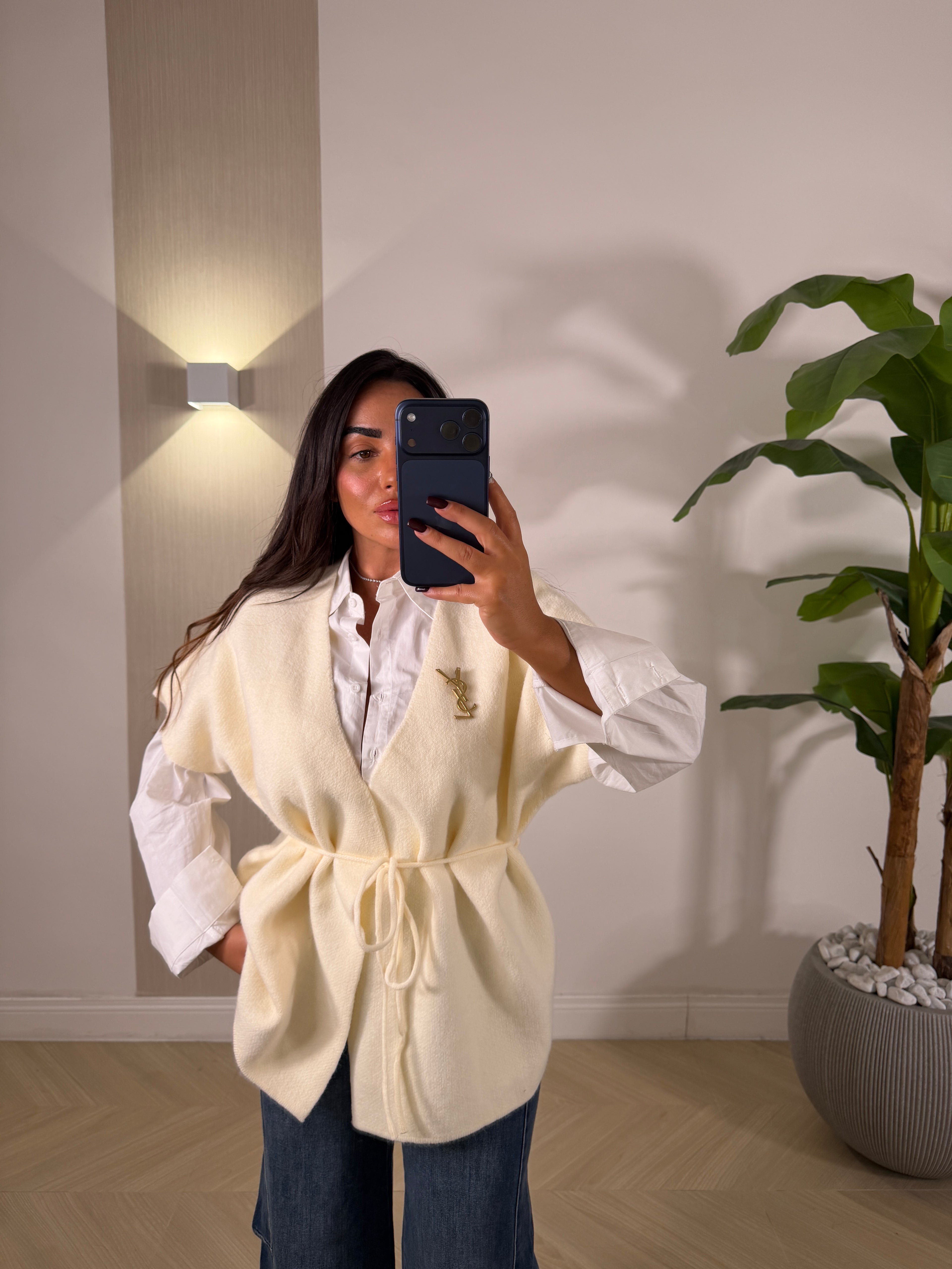 Gilet Incrociatina