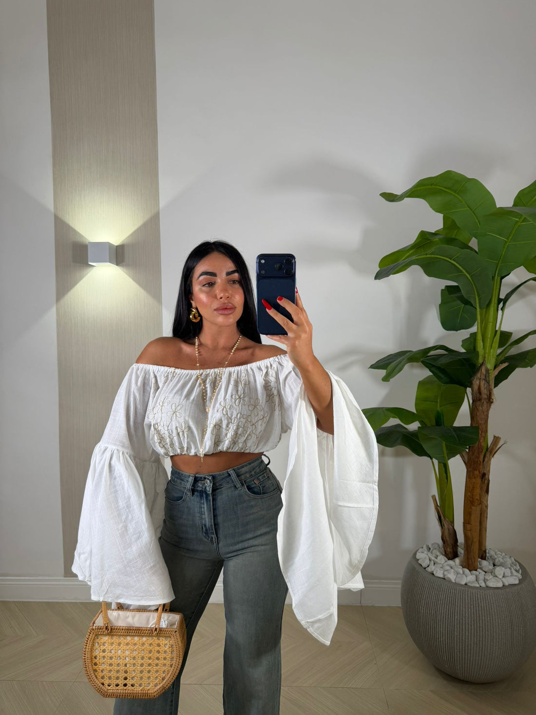 Camicia Top Clover