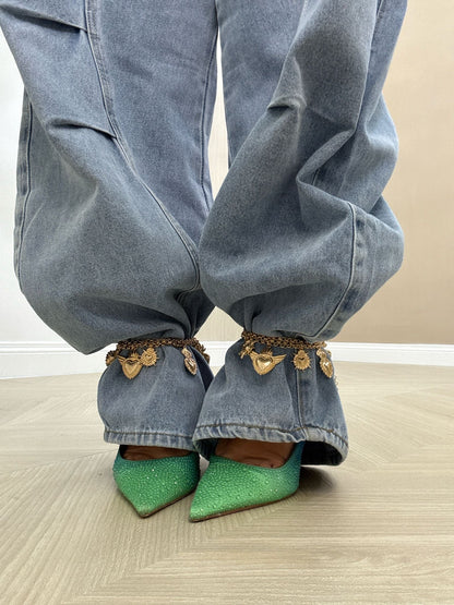 Charme X Jeans Cuore sacro