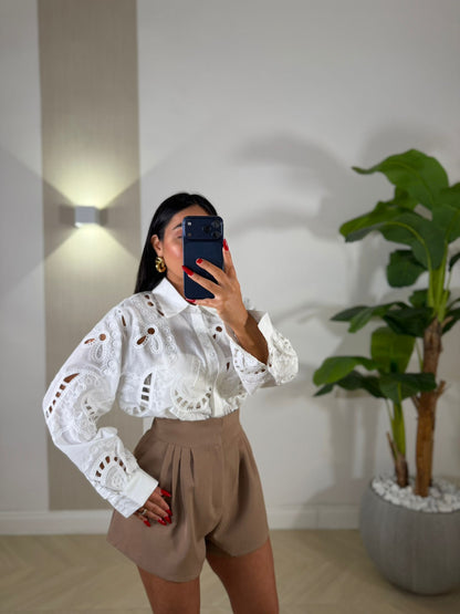 Camicia Ricamo Rowan