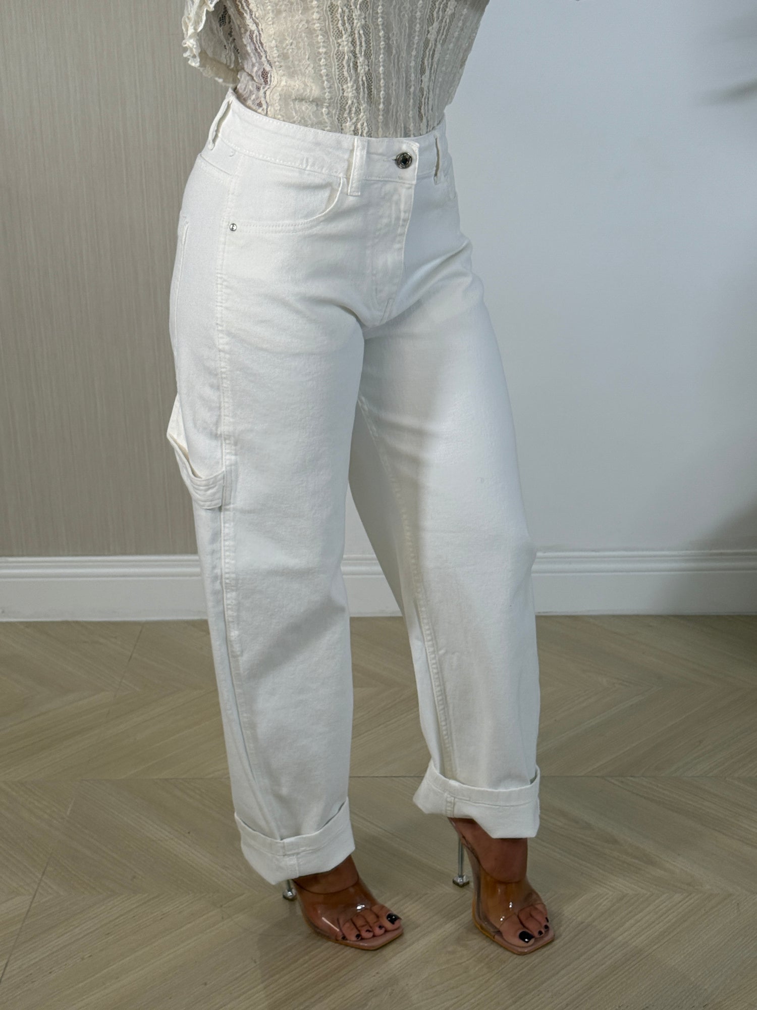 Jeans Bridgestone White
