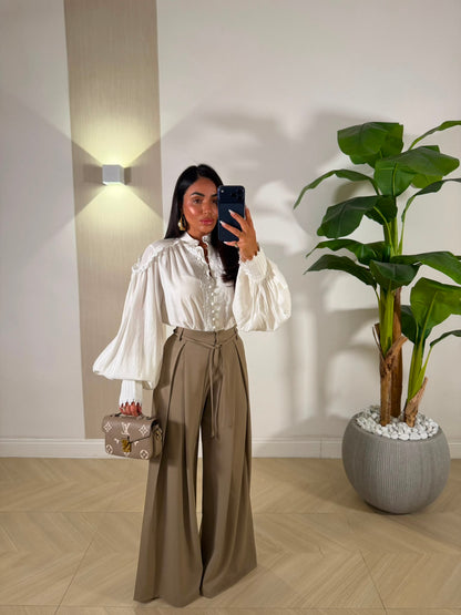 Pantalone Djamila Fango