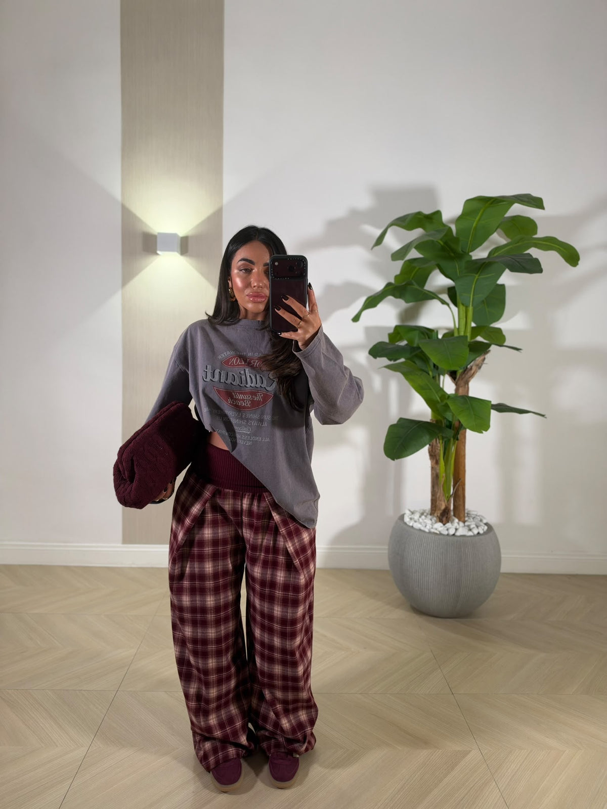 Pantalone Nora A Quadri