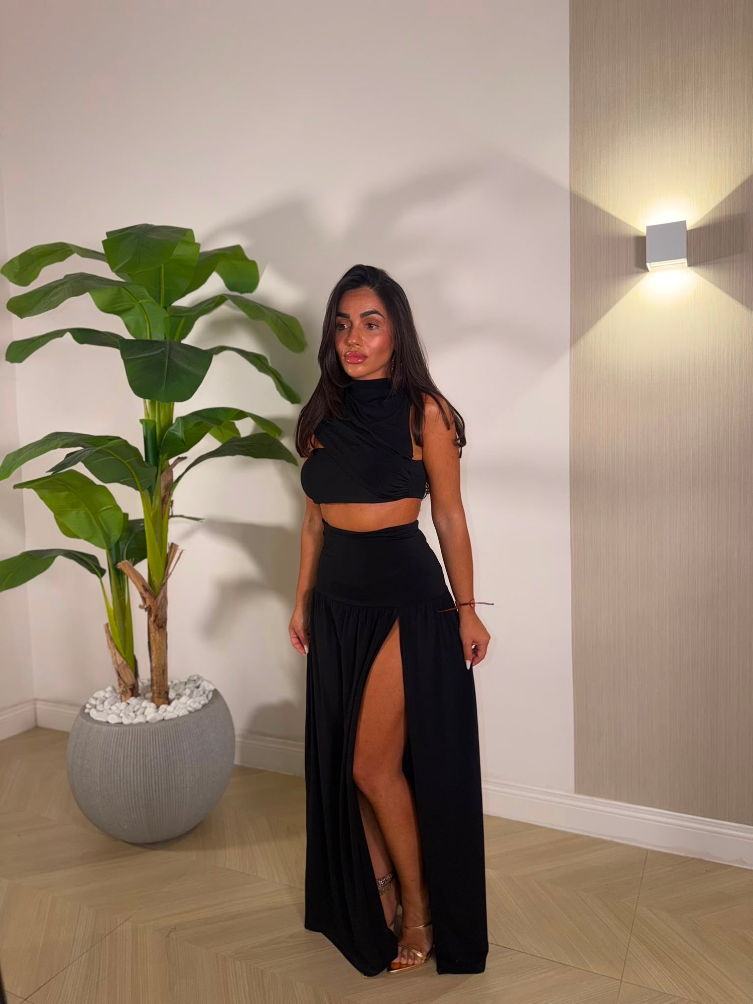 Coordinato Senorita Nero