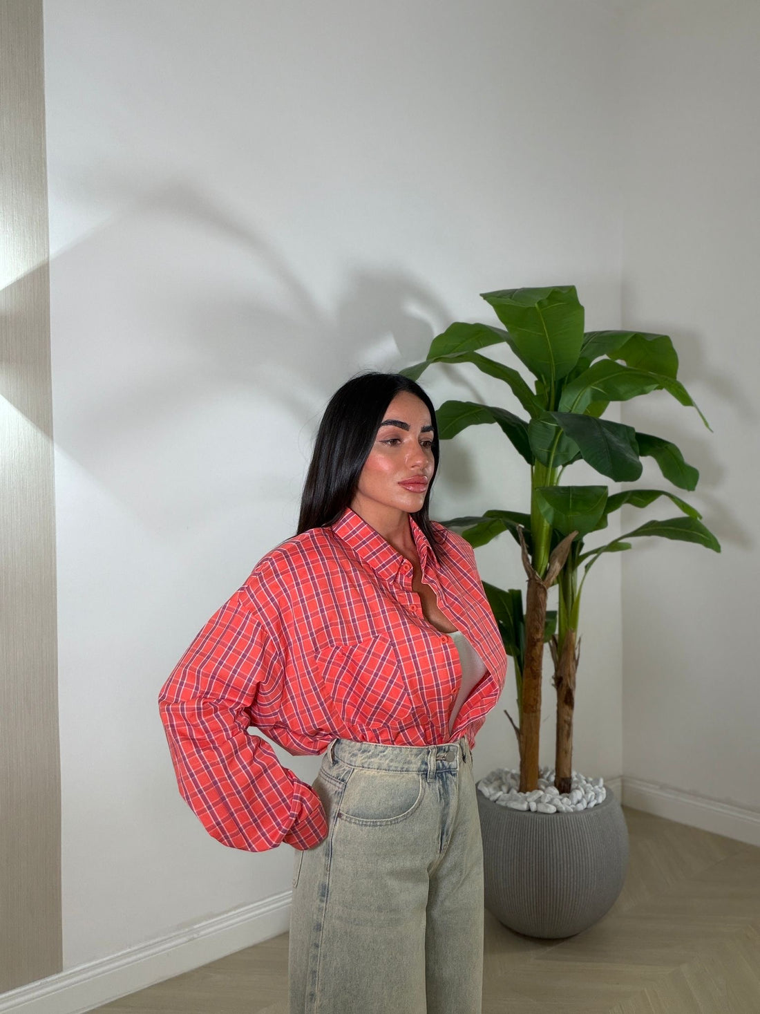 Camicia Multicolor Rosso