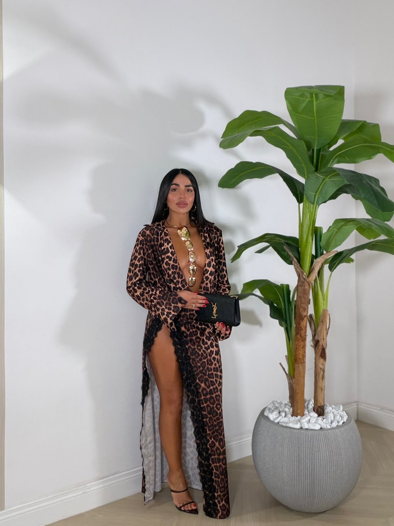 Dress Party Leopard