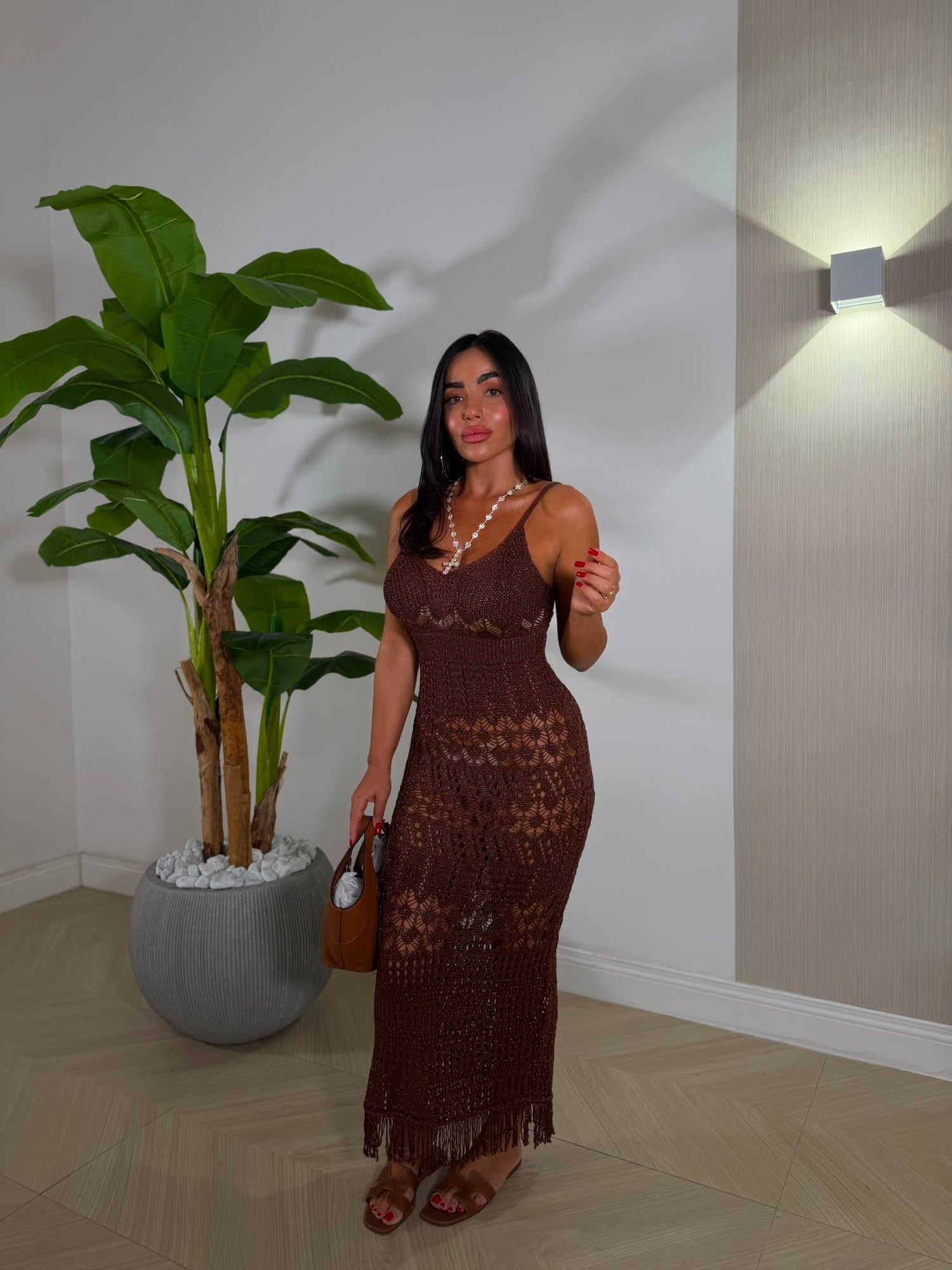 Dress Horace Marrone