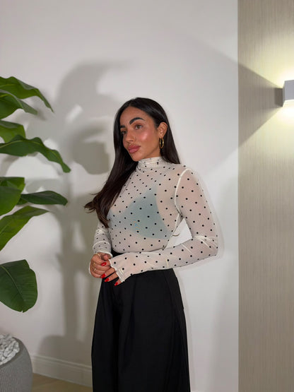 Maglia Pois Velata