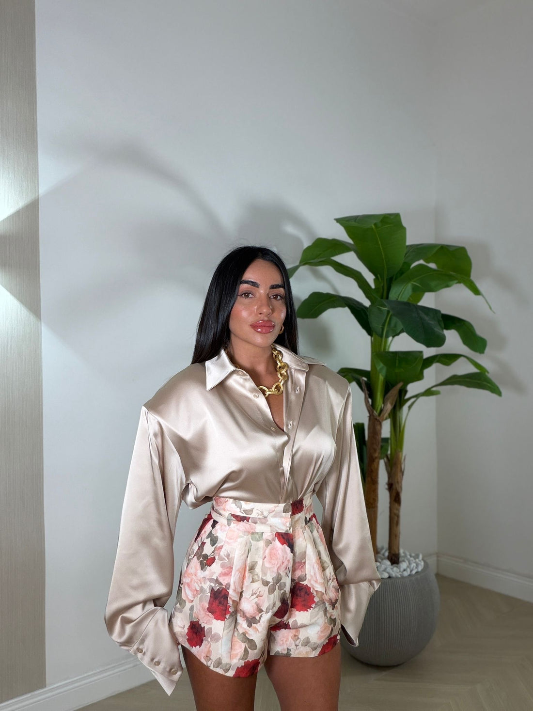 Camicia Malis in Raso