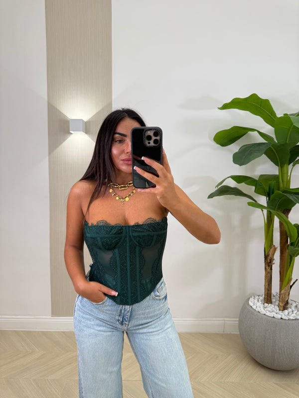 Corpetto Blessed Verde