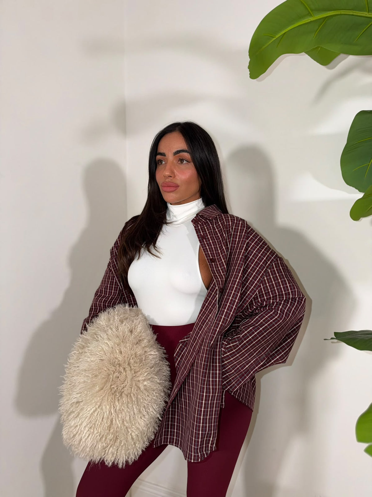 Camicia Philippa Bordeaux
