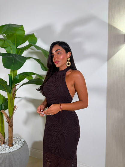 Dress Bronceador Marrone