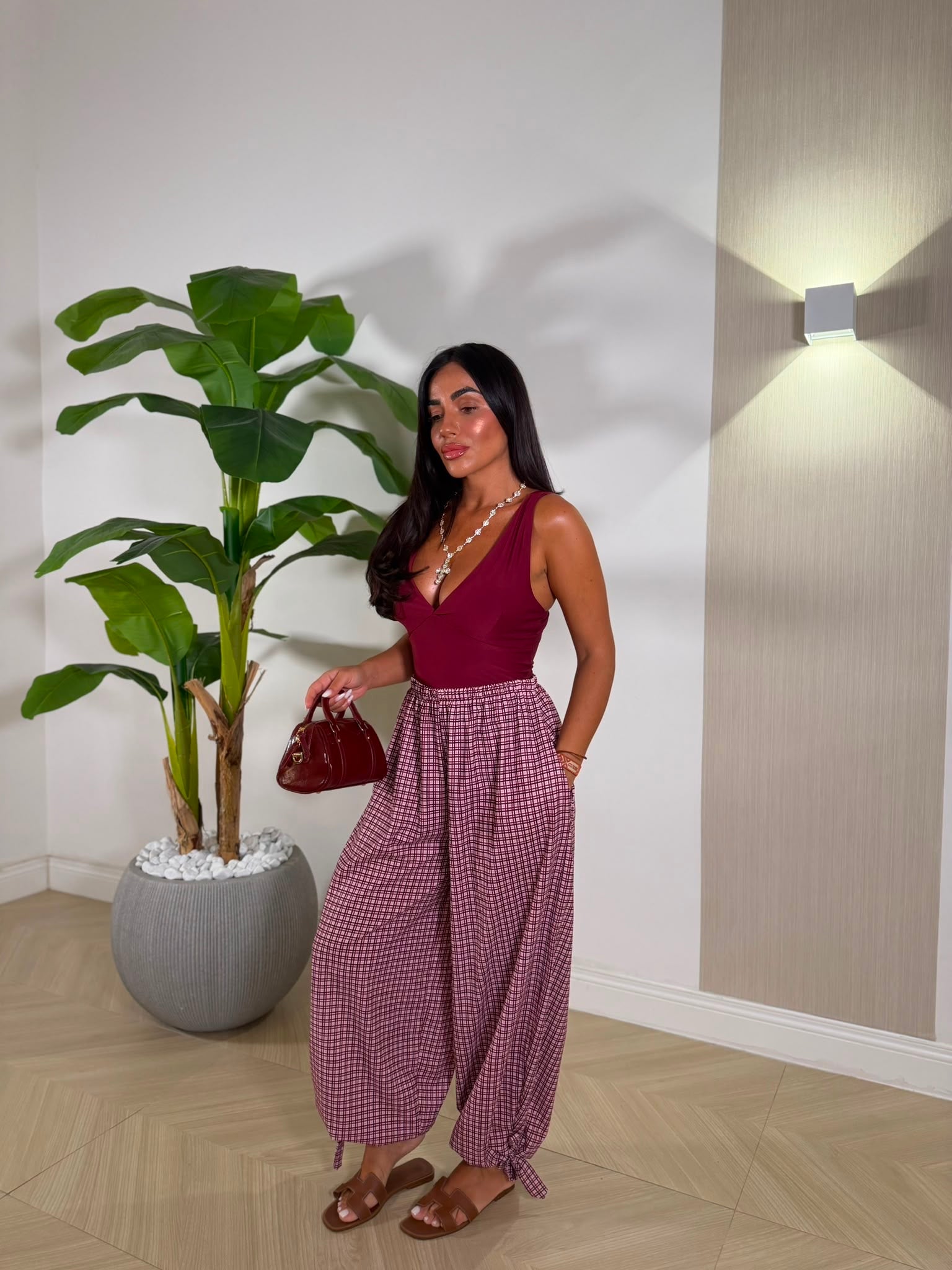 Pantalone Kuromi Fucsia