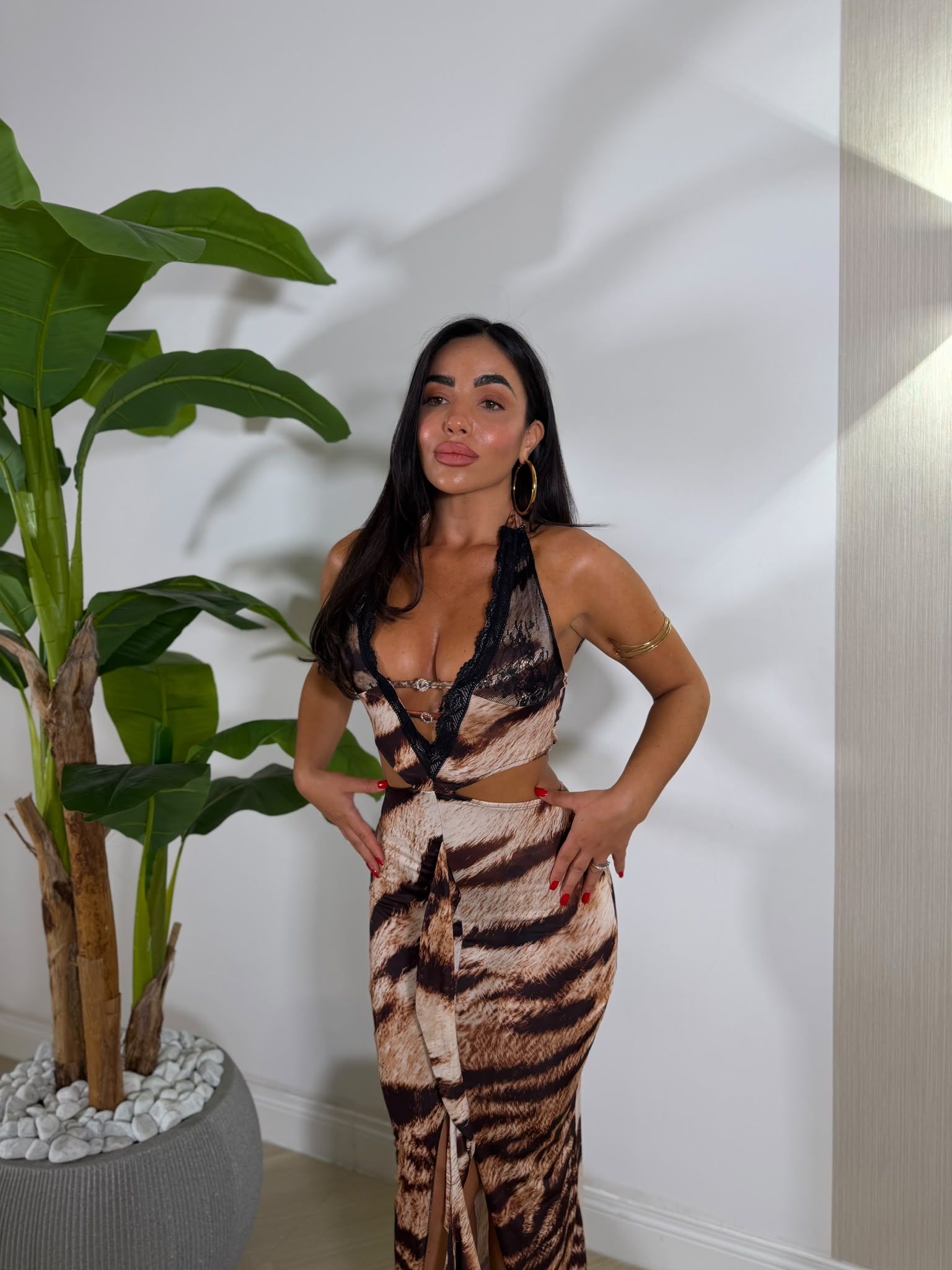 Dress Coachella Zebrato