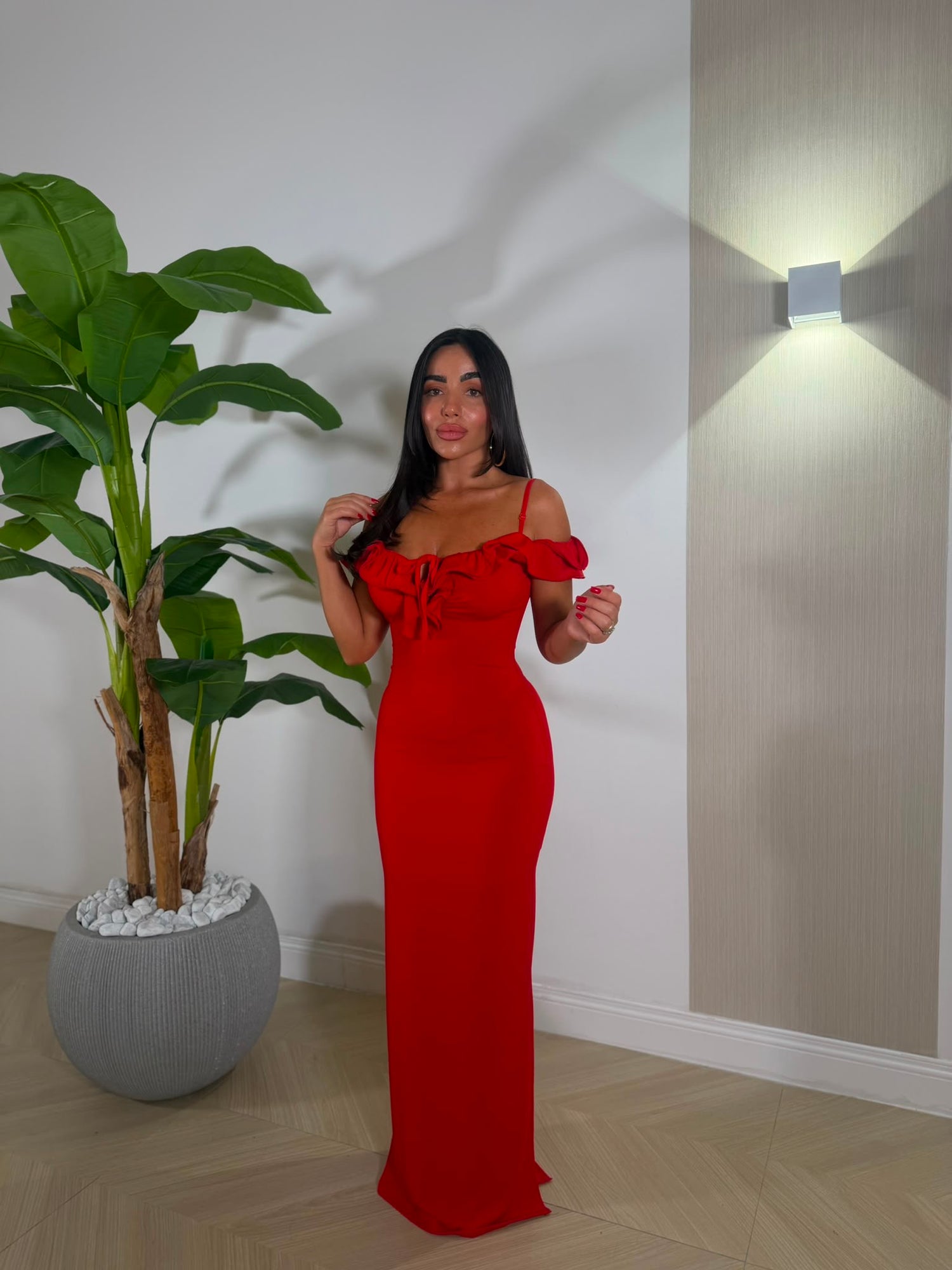 Dress Nisiros Rosso