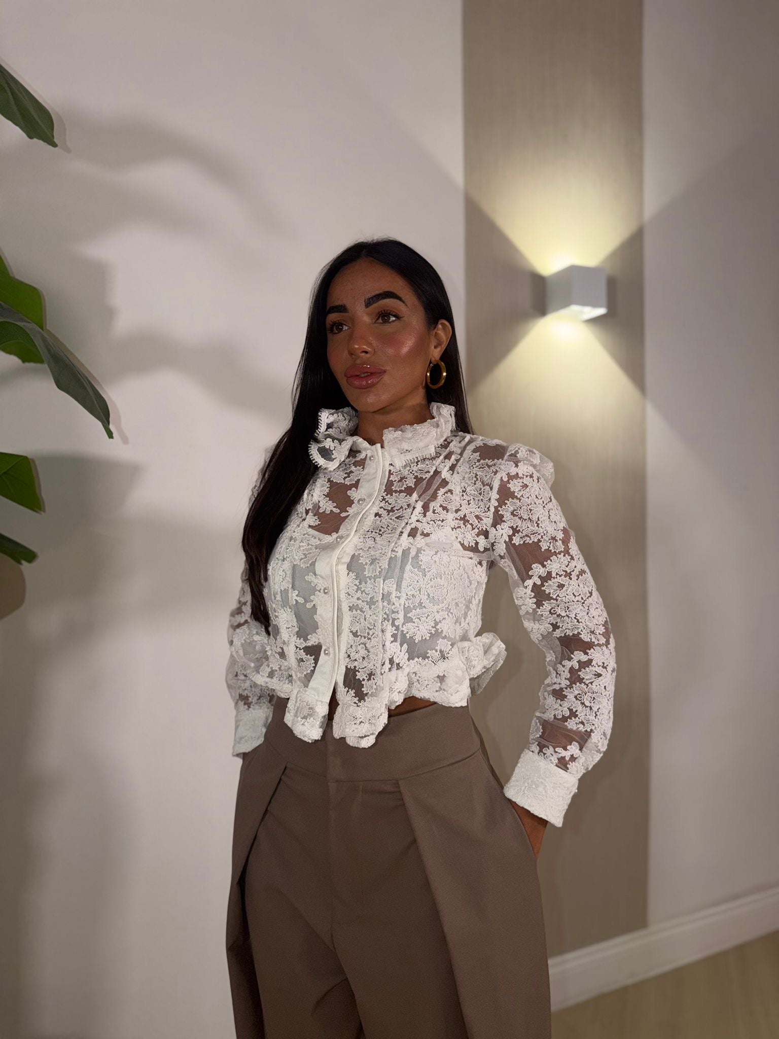 Camicia Nora Bianco
